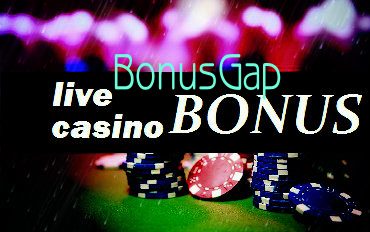 live casino bonus