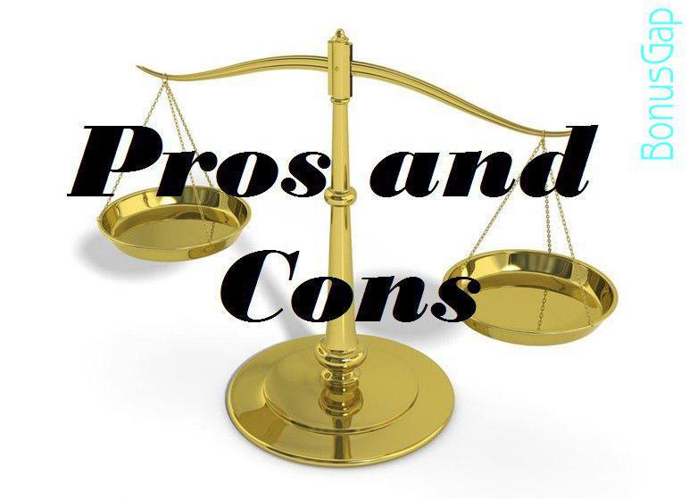 advantages and disadvantages of a casino bonus